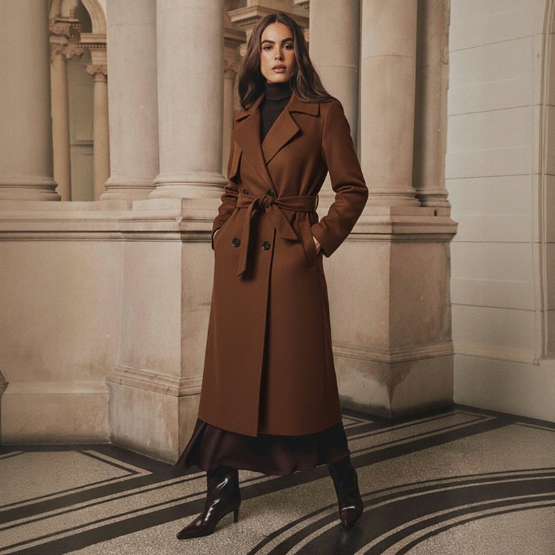 High Grade Elegant Woolen Coat