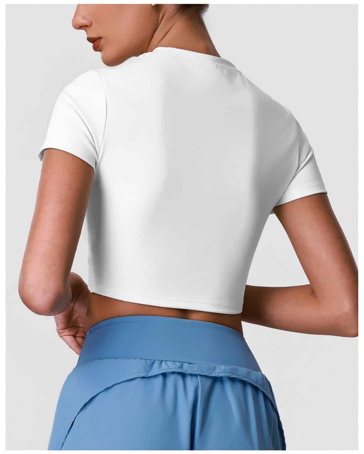 Slim Fit Yoga T shirt - Image 7