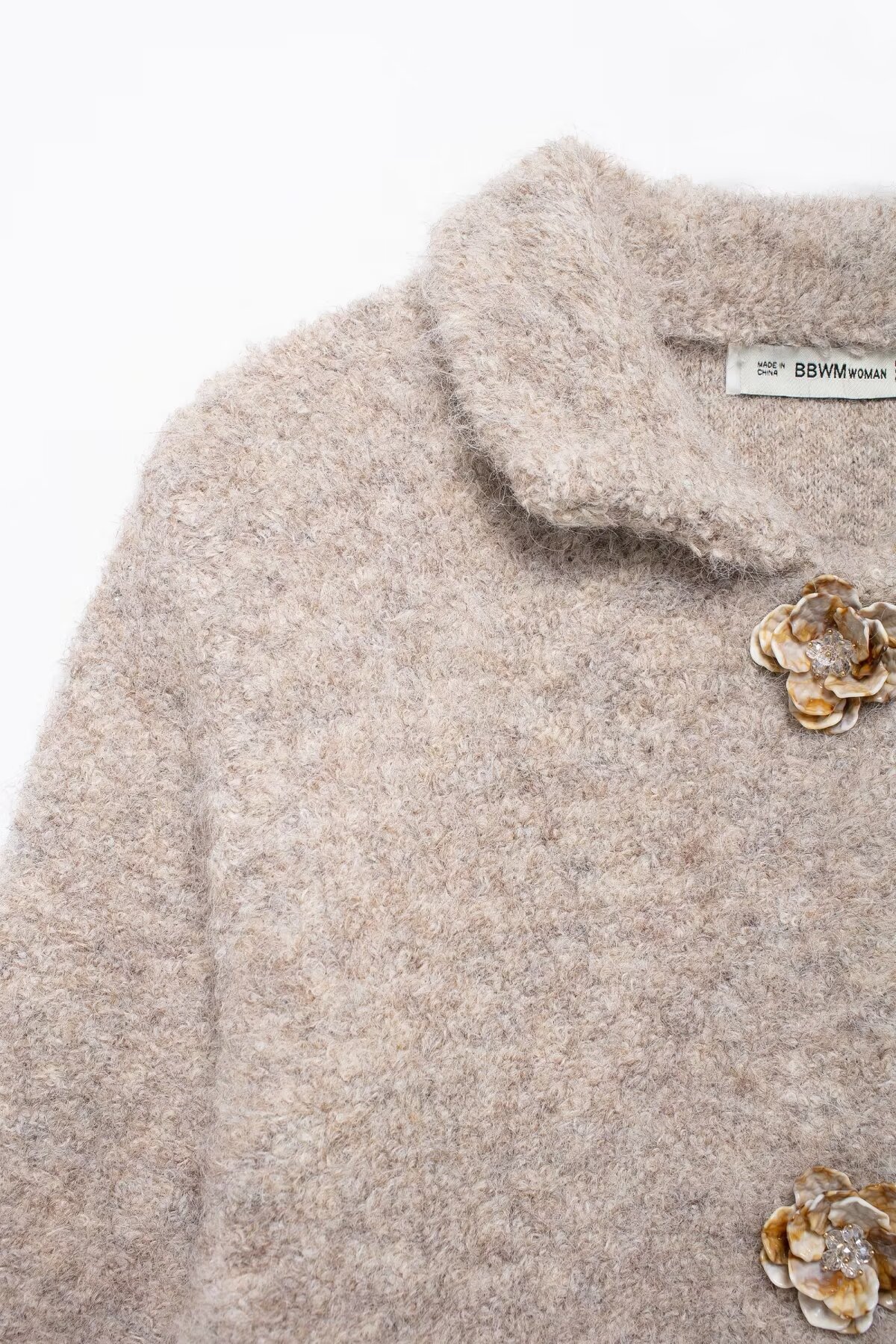 Elegant Knitted Cardigan Coat - Image 7