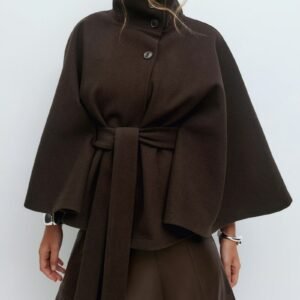 Graceful Loose Woolen Coat