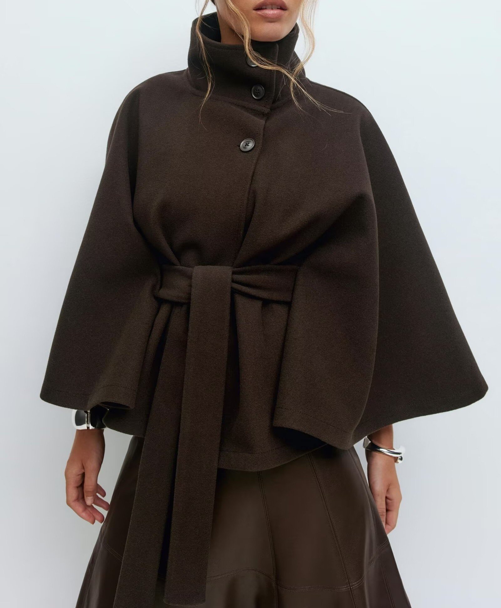 Graceful Loose Woolen Coat