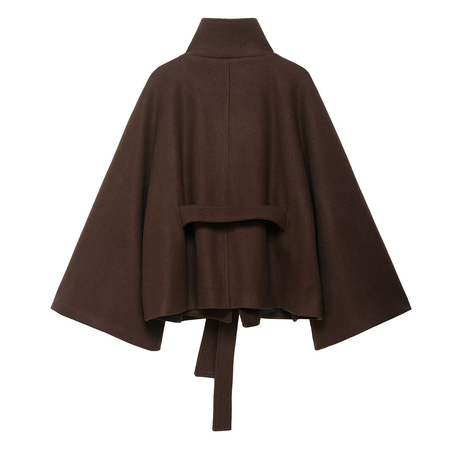 Graceful Loose Woolen Coat - Image 4