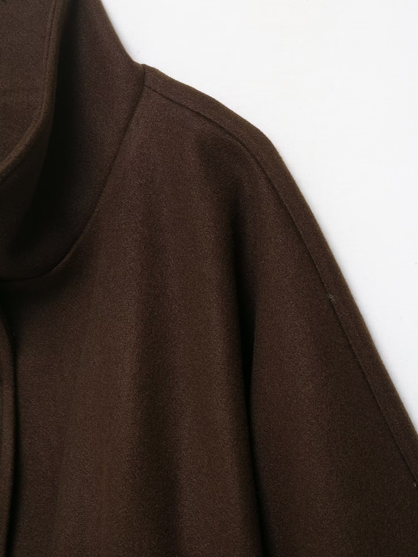 Graceful Loose Woolen Coat - Image 10