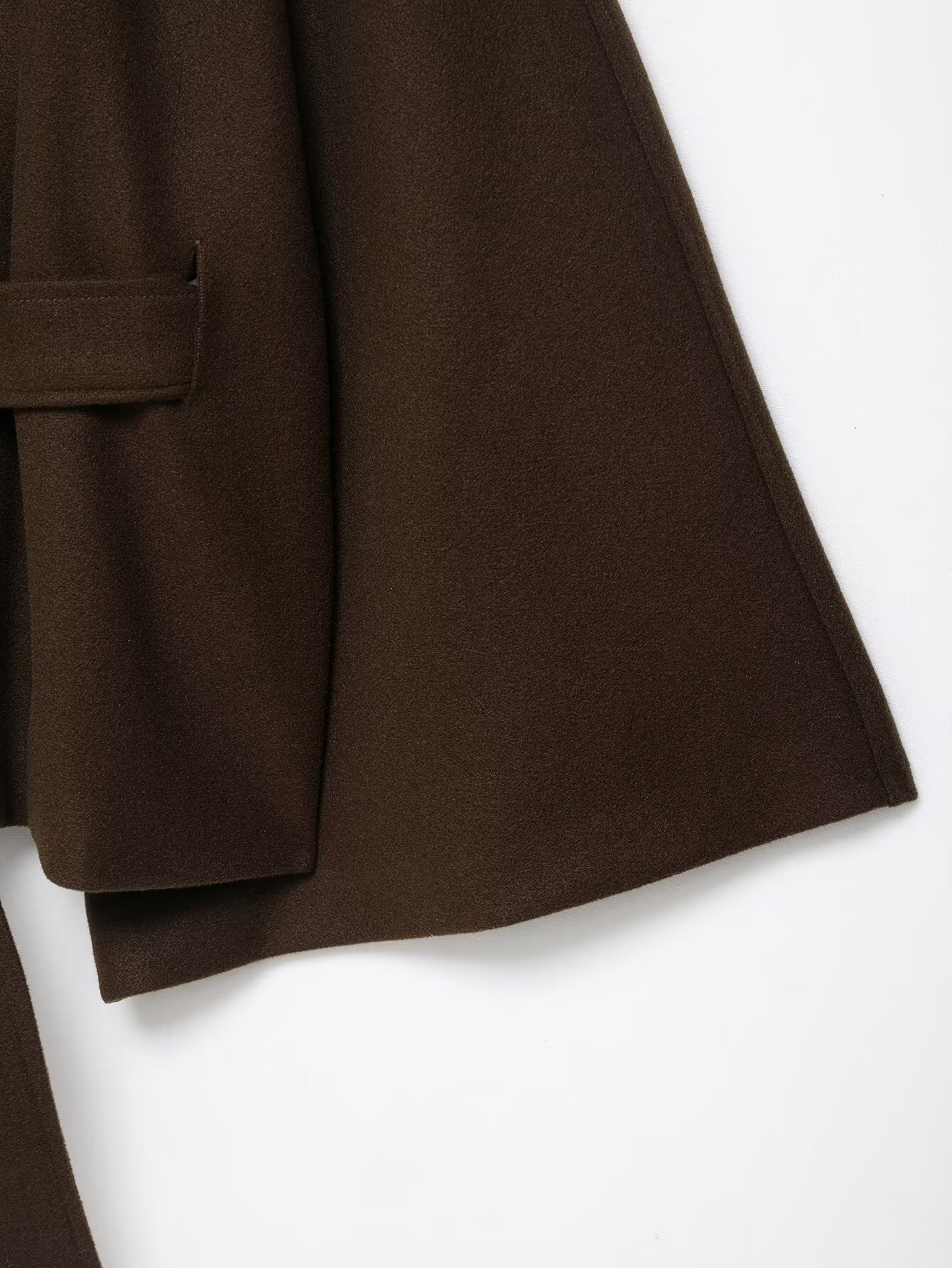 Graceful Loose Woolen Coat - Image 11