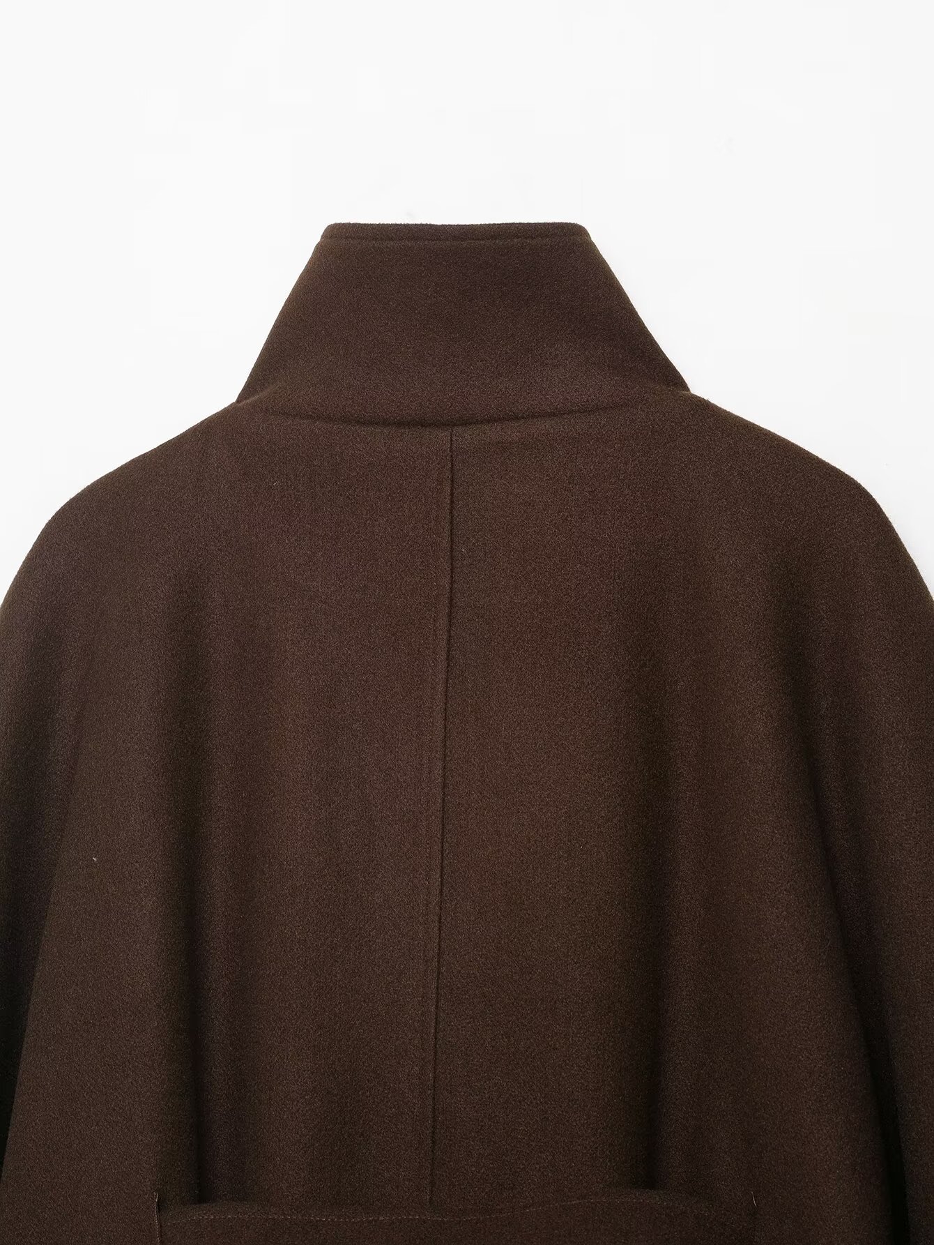 Graceful Loose Woolen Coat - Image 12