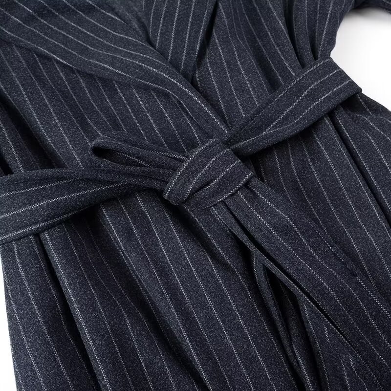 Casual Trench Coat Scarf - Image 6