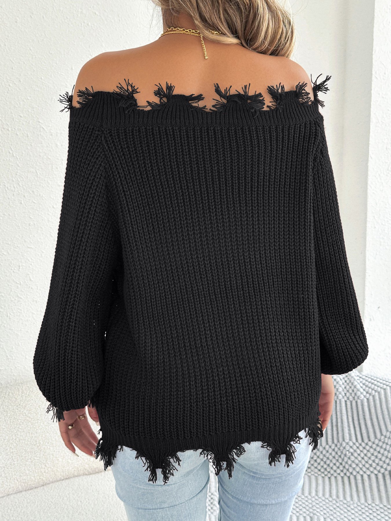 Lantern Sleeve Sweater - Image 14